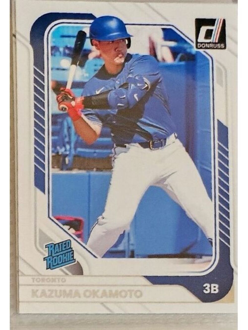 Kazuma Okamoto #18 [Rookie] 2026 Panini Donruss - Toronto Blue Jays